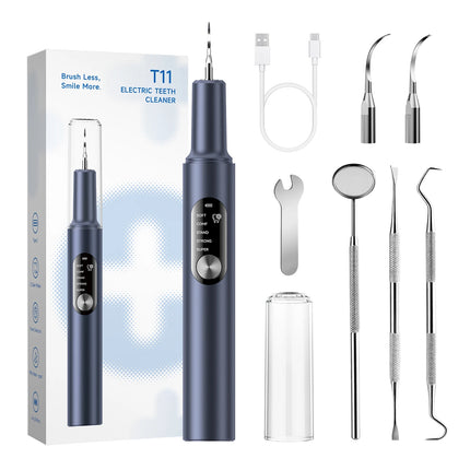 CURVY MOON T11 Electric Dental Scaler Tartar eliminator Tooth Cleaner Dental Calculus Remover Tooth Whiting Cleaning Tools