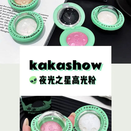 Highlighting Powder Korean Make up Fine Glitter for Face Long-Lasting Highlighting glow reicpe Contouring Luminous Finis