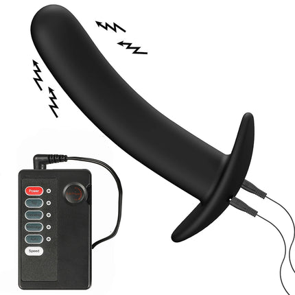 Silicone Anal Plug Electric Shock Orgasmic Masturbationadult Adult Game Vaginal plug Butt Plug BDSM Sex Toys For Women Men Gay