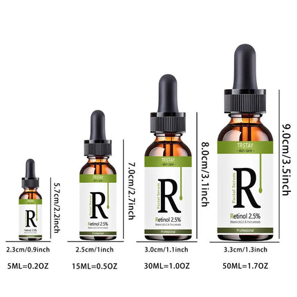 Retinol Serum Anti Wrinkle Fade Dark Spots Vitamin C Facial Serum Whiten Face Skincare Essence Skin Care Products