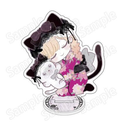 Anime My Dress-Up Darling 10cm Chibi  Acrylic stand Marin Kitagawa Sajuna Inui Shinju Inui Nowa Sugaya Cartoon keychain Cosplay