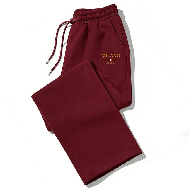 2026 Hot Sale Milan City Printed Jogger Pants Men Women Autumn Winter Casual High Quality Outdoor Running Sports Sweatpants