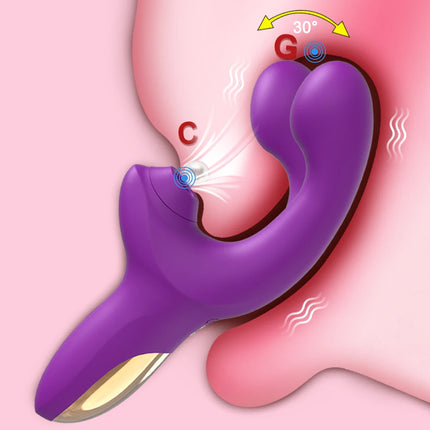 Swing Wiggle Finger Vibrator Clit Sucker G-Spot Vagina Vibrator Clit Stimulator for Women Female Masturbation Sex Toy for Women