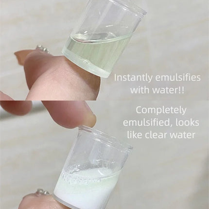 Camellia Cleansing Oil Gentle Makeup Remover Non Greasy Skin Care Light Refreshing Single Use Ampoule Oil Based Clean
