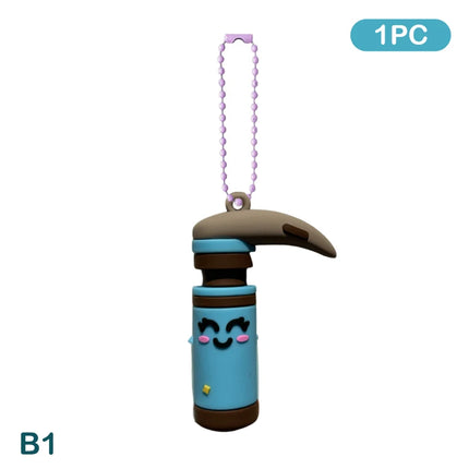 1PC Ampoule Bottle Opener Keychain Syringe-Shaped Cutter Nurse Doctor Ampoule Bottle Opener Aid Medication Vial Breaker Tool