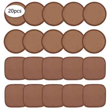 10 /20/30 Reusable Makeup Remover Pads, a Gentle Facial Cleansing Sponge Suitable for All Skin Types, Odorless, Beauty Tool