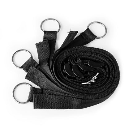 Multi-function Bed Bondage Straps Binding on The Bed Soft 4 Cuffs Different Scenarios Restraints Bondage Play Tools For Couples