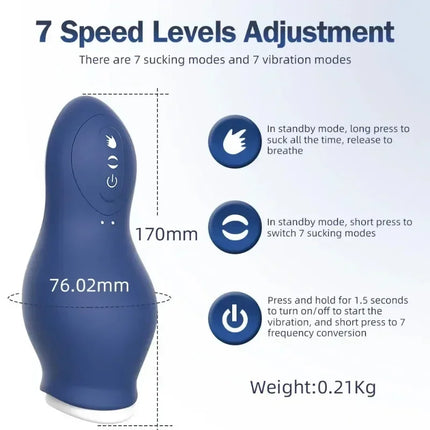 Automatic Sucking Men's masturbation Cup Blowjob Orgasm Erotic Pocket Pussy Stroker Penis Vacuum Training Cup Adult Sex Toys 18+