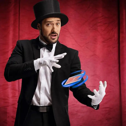Magic Poker Cards Magic Tricks Close-up Rotary Card Toys Floating Flying Playing Card Magic Props UFO Card Magic Tricks Close-up