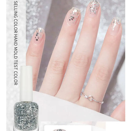 Esmalte De Uñas 10ml Quick Air Dry Nail Polish Glitter Water Go Through Peel Off Vegan Muslim Halal Nail Polish Лак Для Ногтей