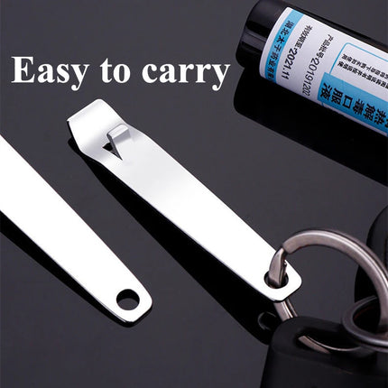 Stainless Steel Oral Liquid Bottle Opener, Nurse Doctor Medical Tool, Portable Ampule Vial Bottle Opener, Beer Opener