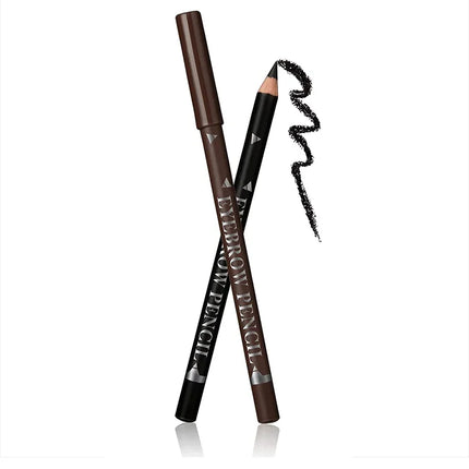 6/12Pcs Eye Brow Pencil Waterproof Professional Women Eye Makeup Pen Easy Color Natural Black Cosmetic Beauty Eyebrow Tool