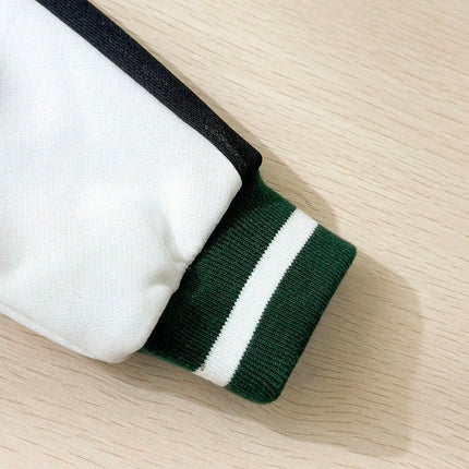 Autumn And Winter Baby Boy Casual And Versatile Top Autumn Little Boy White Lapel Printed Long-Sleeved Shirt