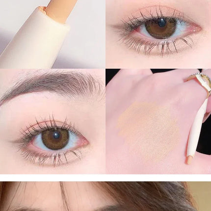 Glitter Pink Lying Silkworm Pen Color Natural Brightening Matte Eye Shadow Pencil Shimmer Glue Eyeliner Waterproof Korean Makeup