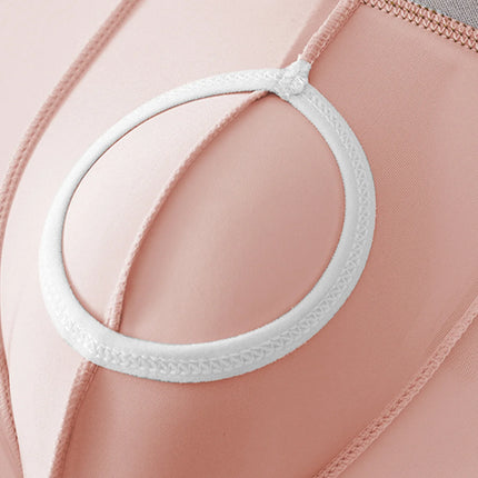Men's Summer Ice Silk Boxer Shorts Soft U Convex Pouch Side Open Breathable Lightweight Flat Boxers Male Underwear