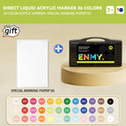 36 colors with paper