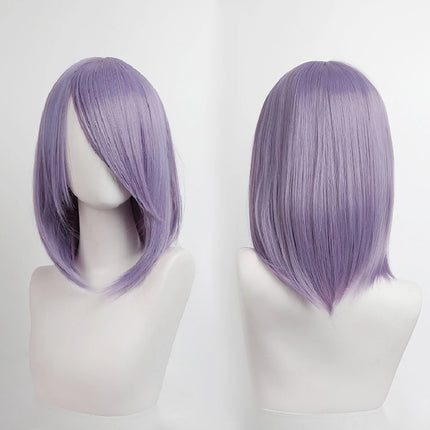Synthetic Medium Length Cosplay Wig, Adjustable Headband,Multiple colors