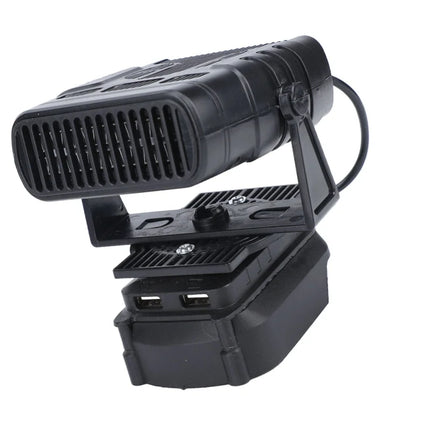 Car Heater Fan 170W 2 Settings Adjustable Battery Powered Portable Space Heater Car Window Defrost Defogger For All Cars