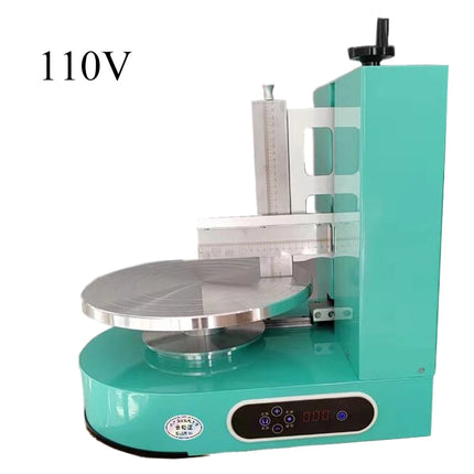 Semi Automatic Birthday Cake Smoothing Machine Cake Plastering Cream Layer Filling Maker