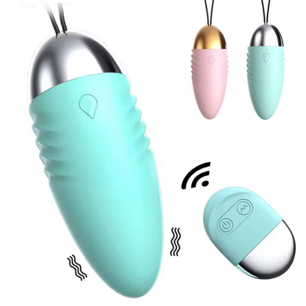 Silicone Vibrating Egg Wireless Remote Control Bullet Vibrators Vaginal Masturbation G Spot Stimulate Massage Sex Toys for Women