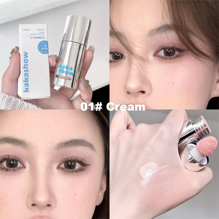 Kakashow Vitality Liquid Blush Moisturizing Water Light Long-lasting Makeup Easy to Smudge Liquid Rouge