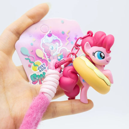 My Little Pony Trendy Blind Box Toys Cartoon Figure Fluttershy Twilight Sparkle Pinkie Pie Donut Bag Doll Pendant Gifts Toys