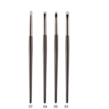 1pc White Pony Hair Eyeshadow Makeup brushes Small Smudge Precision Crease Detail Bevel Eye Shadow Make up brush Liner Lip