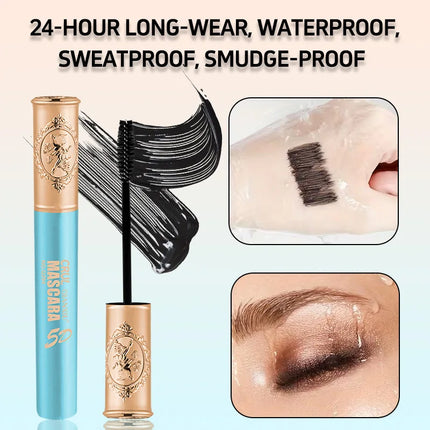 Long and Curled Mascara, Thick and Waterproof, Non-diffusing Mascara, A Surprise for Valentine's Day