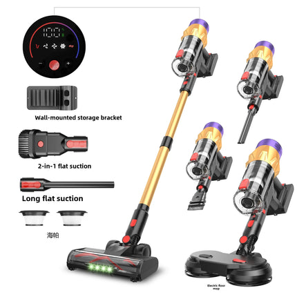 Household vacuum cleaner pet brush large suction high power suction mopping integrated wireless handheld vacuum cleaner