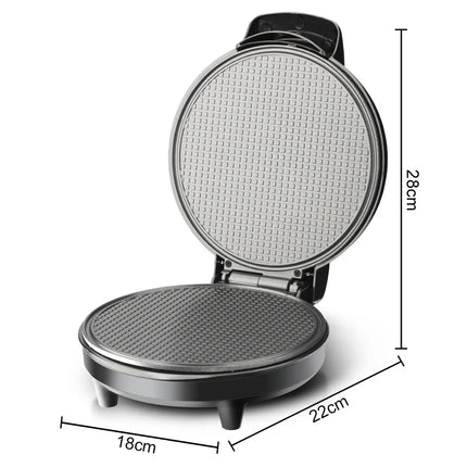 1200W Electric Crispy Egg Roll Maker Waffle Ice Cream Cone Machine Household Breakfast Egg Roll Sandwich Iron Crepe Baking Pan