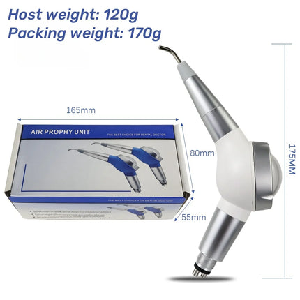Dental Air Polisher Sandblaster Machine for Teeth Cleaning Polishing Prophy Jet Piezon Scaler Tips Remove Plaque Tartar Stain
