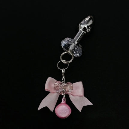 Bow-Tie Mercury Nipple Clamps Cute Bell Collar SM Training Control Breast Restraints Sexy Accessories 3 Sizes Anal Plugs Sex Toy