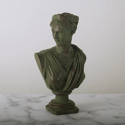 European David Head Figurine Greek Mythology Venus  Resin Statue Home Figures Sculpture Bookshelf Decorations Art Sketch Prop