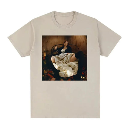 florence and the machine Everybody Scream The new album T-shirt High Quality Summer Tee-shirt Sleeve Clothes Tops