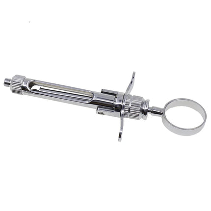 Dental Surgery Anesthesia Syringe Stainless Steel Aspirating Gun Syringe Dentist Surgical Injection Suction Instrument