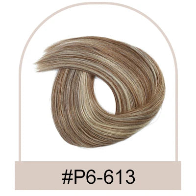 Straight Hair Extensions Addbeauty Flat Tip Natural Human Remy Hair Extension 0.8g/pc 1g/pc 50pcs 100% Brazilian Real Human Hair