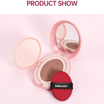 Lakerain Cushion Foundation Korean Makeup Base Mist Foundations Makeup Full Coverage Long-lasting Cc Cream Sunscreen Cosmetic