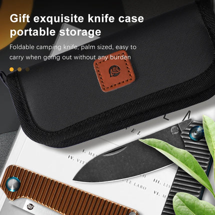 YingQu FS5 Folding Knife 5CR15MOV Stainless Steel Handle Outdoor Camping Pocketknives Fruit Cutting Hand Tools