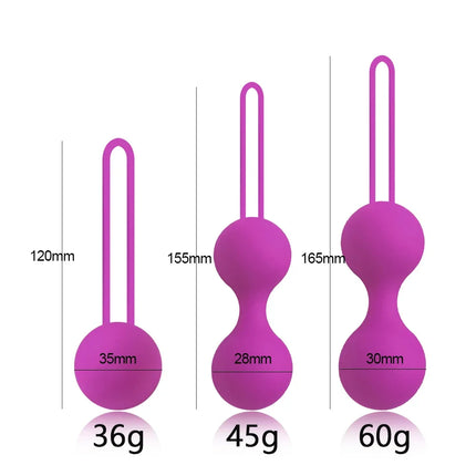 Beads Vaginal Ball Sex Toys for Women Silicone Smart Geisha Kegel Ball Simulator Vagina Chinese Ben Wa Ball Tightening Exerciser