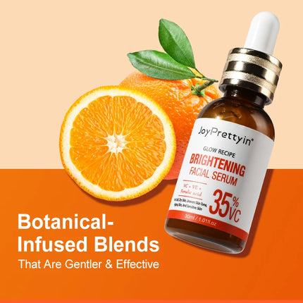 Vitamin C Face Serum Whitening Dark Spot Removal Hyaluronic Acid Facial Essence Skin Care Products 30ML