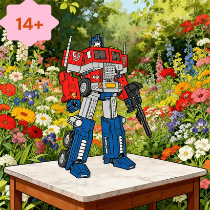 Big Promotion 1508 Pieces Truck Deformation Car Deformation Optimus Prime Movie Robot Car Building Blocks Gift
