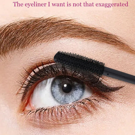 4D Silk Fiber Lash Mascara Lengthening Thick Curling Waterproof Mascara No Fading 24h Lasting Eye Lashes Brush Enhance Eyelashes