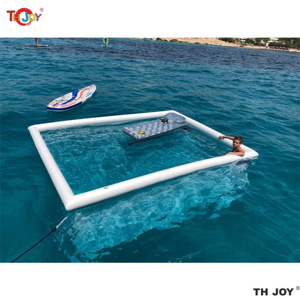Inflatable Anti Jellyfish Pool with Net Inflatable Yacht Swimming Pool for Adults
