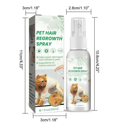 30ml Cat Detangler Spray for Matted Hair Pet Hair Regrowth Spray Cats Comforting Soothing Hair Conditioner Spray Pet Supplies