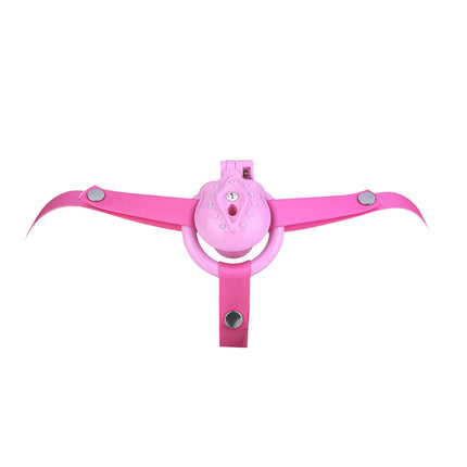 ANOSX Resin Penis Cages Crystal Inlaid Male Chastity Cage Multi-colors Cock Cages With Chastity Belt Imitation Clitoris Sex Toys