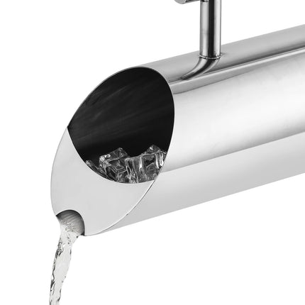 Stainless Steel Water Pitcher With Spout Guard, Food Grade Modern Metal Jug for Hot/Cold Drinks, Heat Insulation Handle