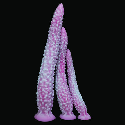 Anal plug dildo purple octopus tail shape anal plug prostate massager adult G-spot stimulation masturbator sex toy 18+
