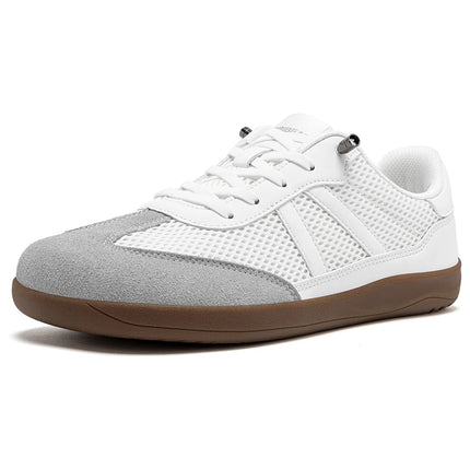 HOBIBEAR Women Men Wide Width Mesh Shoes Adjustable Slip On Sneakers Casual  Retro Walking Shoes for Unisex