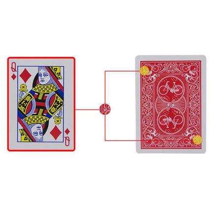 Secret Marked Poker Cards See Through Playing Cards Magic Toys simple but unexpected Magic Tricks Magic Poker magic props buy on