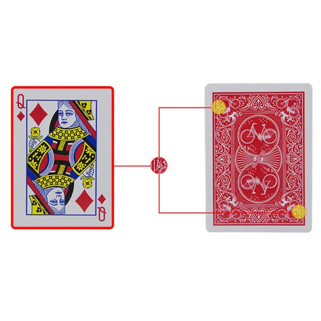 Secret Marked Poker Cards See Through Playing Cards Magic Toys simple but unexpected Magic Tricks Magic Poker magic props buy on